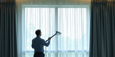 Commercial drapes cleaning service travancore-vic hotels offices