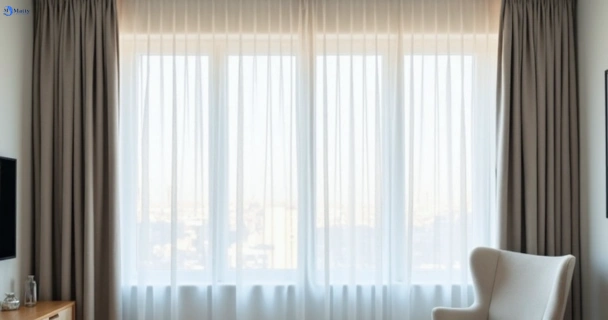 Restored vibrant drapes in travancore-vic QLD after Matty Curtain Cleaning